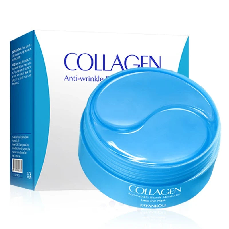 Collagen eye patches and eye cream set