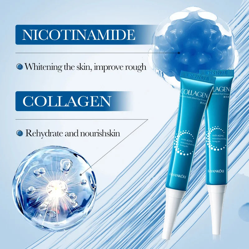 Cooling collagen eye patch gel texture